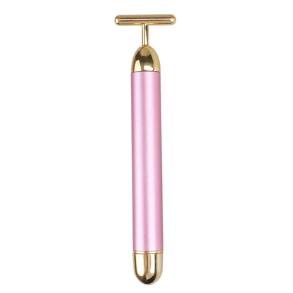 24K Gold Vibrating Anti-Aging Facial Roller | Aelzo