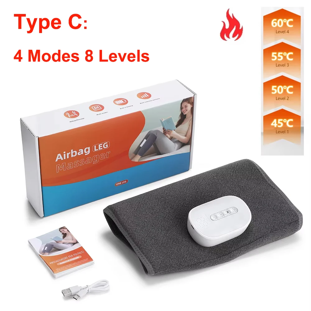 360° Wireless Calf Massager with Heat & Compression | Aelzo