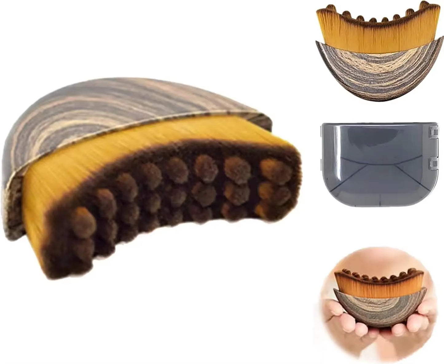 New Lymphatic Contour Care Facial Massage Brush with Storage Box for Facial Stimulating and Contouring